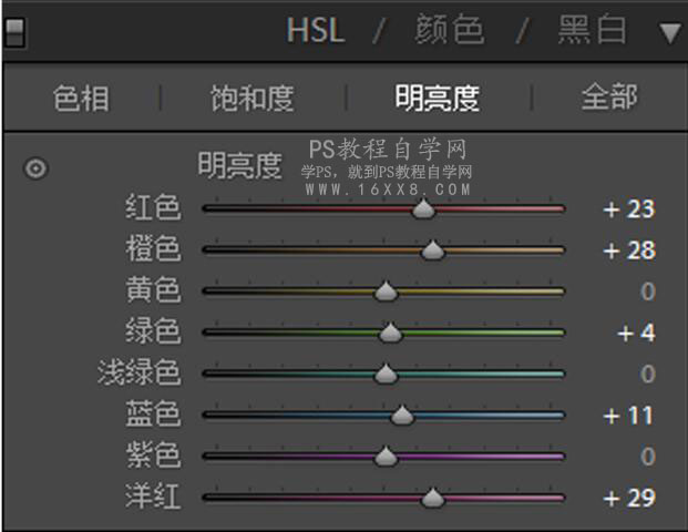 小清新，通過PS調出室外人像暖色調