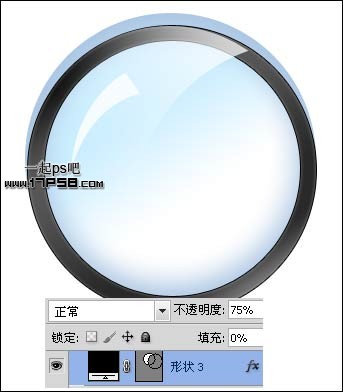 用ps制作金属质感放大镜