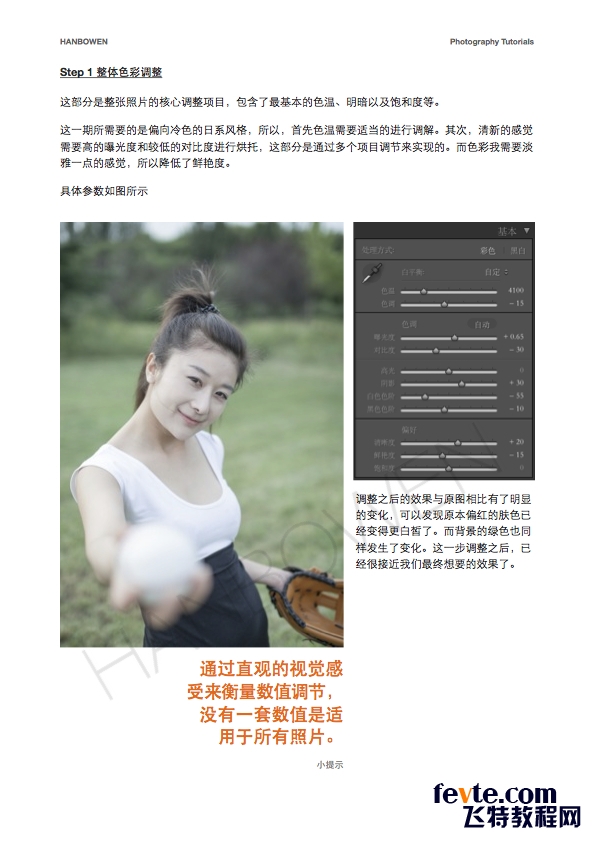 ps cs6调日系色教程