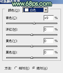 調出非主流淡青色效果教程