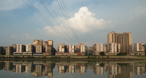 城市风景，调出明亮的城市风光照片