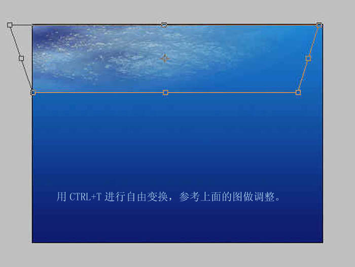 ps滤镜制作海景图