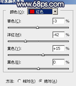 ps打造暗调青蓝色树林MM图片