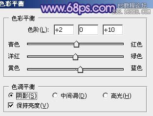 ps處理樓梯婚紗照片艷麗的藍紫色