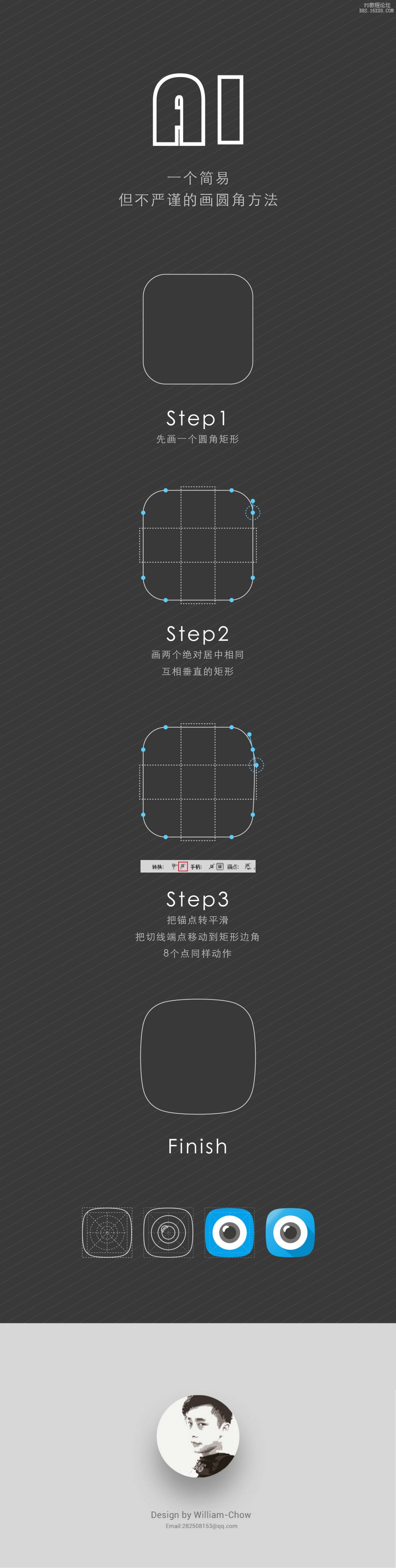 UI圖標(biāo)圓角的設(shè)計技巧