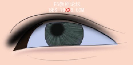 Photoshop鼠繪帥哥流淚的眼睛詳細(xì)教程