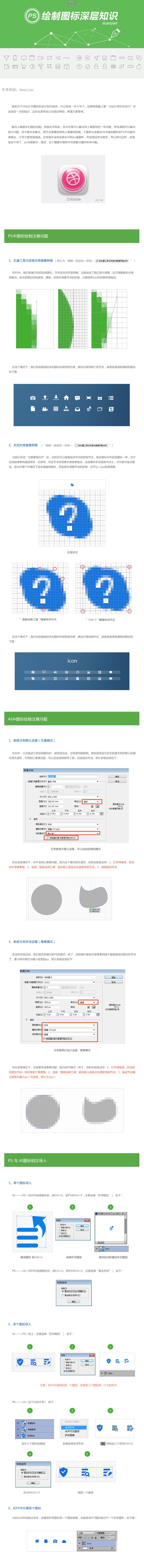 图标绘制深层知识