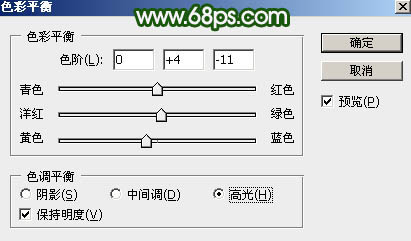 綠色調，調出暗色調下雨效果照片