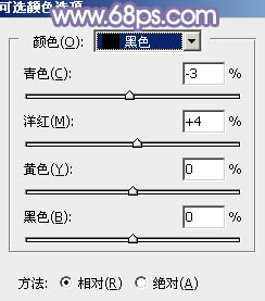 ps調非主流草地短裙美女教程