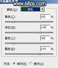 ps給草地人物圖片加上柔和的陽光暖色調(diào)