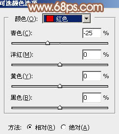 ps調出照片中性褐色效果教程