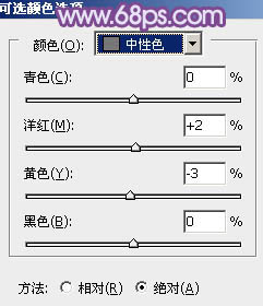 ps非主流藍紫色粉調效果