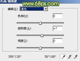 ps调出橙黄的晨曦色调教程