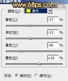 ps处理树林模特图片柔和的青褐色