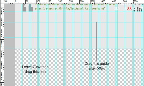 Photoshop cs4教程:制作专业网站的2.0布局