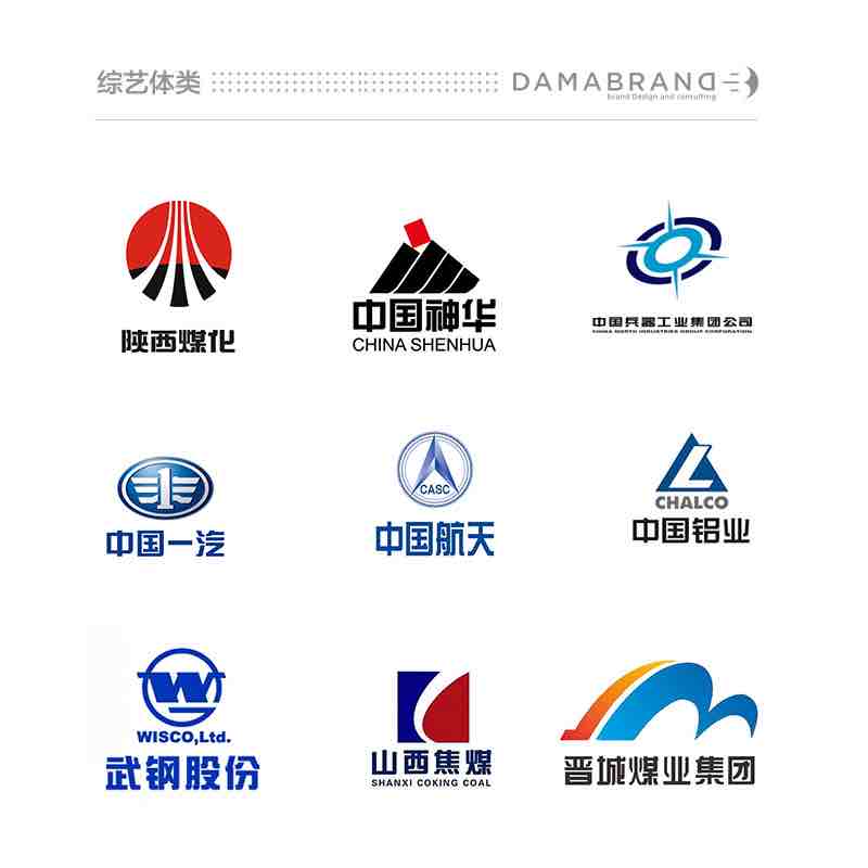 LOGO知识，世界500强公司都用哪些汉字字体