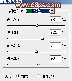 ps调出粉红色色调照片教程