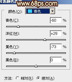 ps給山景婚紗照片增加好看的霞光色