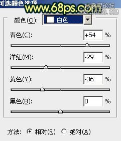 ps处理树林人物图片柔和的暗青色