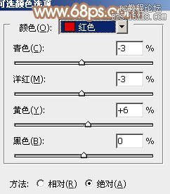 ps给芭蕉叶下的女孩加上小清新黄绿色