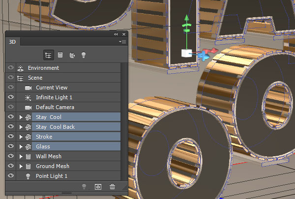 3D文字，巧用PS矢量工具制作文字3D效果