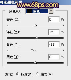 紫色調，調出照片的紫色色調和制作光效