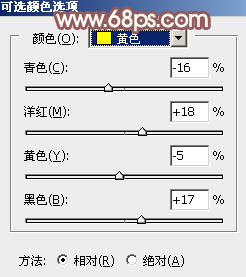 ps調出照片早秋黃褐色照片教程