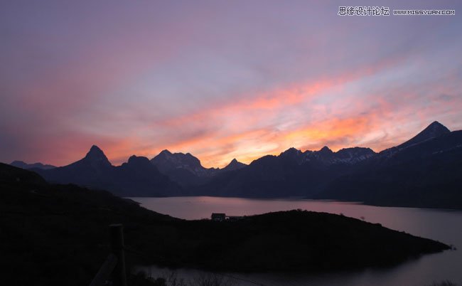 ps多张图片合成一个古堡阳台场景