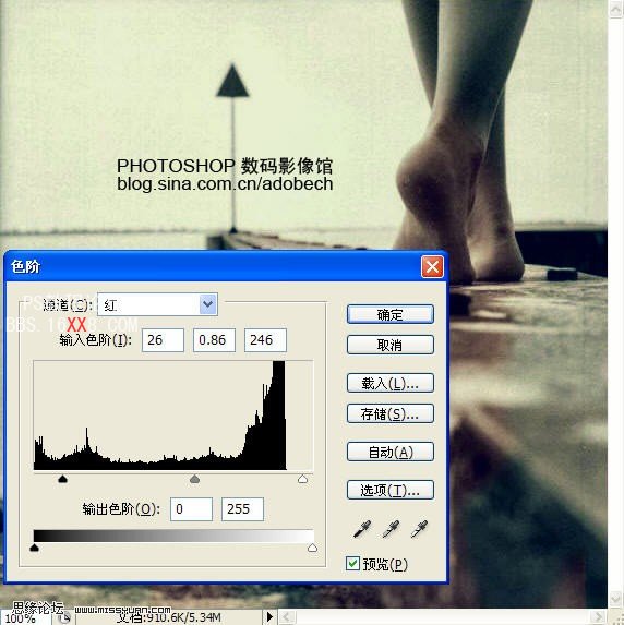 Photoshop教程:調出思念懷舊色調效果