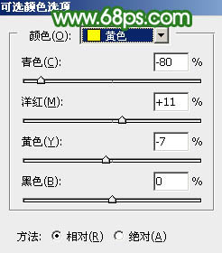 綠色調，ps調出淡淡的青綠色效果教程