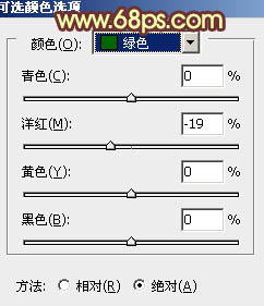 ps调出外景模特图片时尚的绿褐色