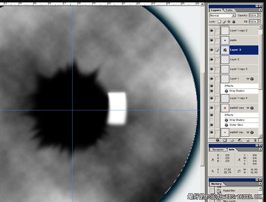 photoshop如何畫(huà)眼睛瞳孔