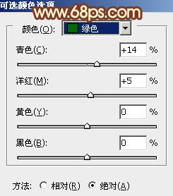 ps橙褐色非主流MM图片