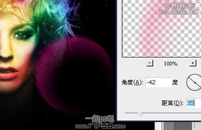 psCS5教程-宇宙抽象美女