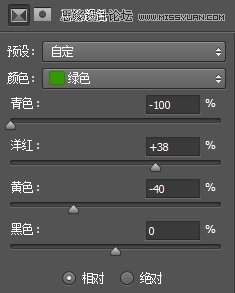 青黃日系色調教程