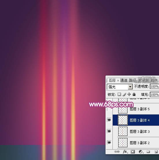 ps鼠绘光效圣诞树教程