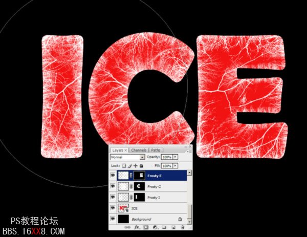 Photoshop教程:設計超酷的冰雪字效果