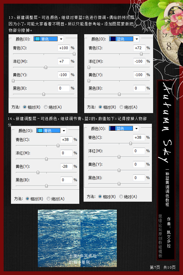 ps調出海邊人像歐美海報效果調色教程