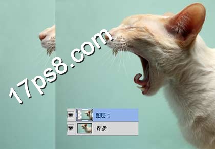 用ps合成生化异形喷火猫