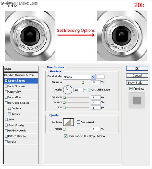 Photoshop CS3鼠繪教程:數碼相機