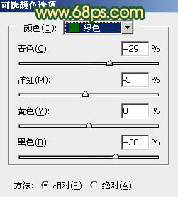 ps调出橙黄的晨曦色调教程