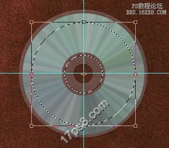 用ps制作一个逼真的光盘