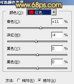 ps非主流经典暗调青黄色