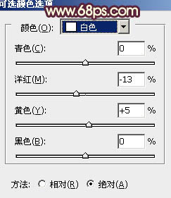 ps給外景人物圖片增加柔和的暖黃色