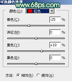 青红色，制作类似反负冲的青红色效果