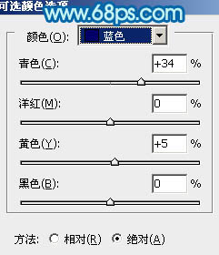 ps非主流漂亮的青绿色教程