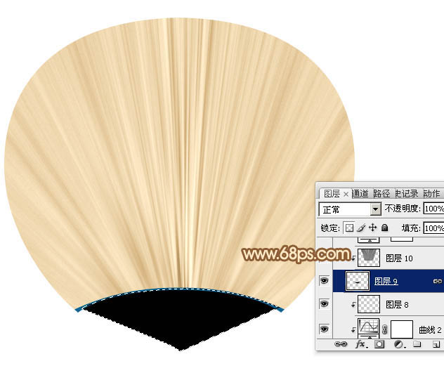 鼠绘工具，鼠绘一把扇子实例