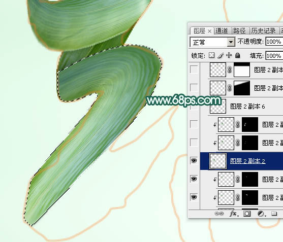 節(jié)日字，設(shè)計有端午節(jié)氣氛的棕葉文字教程