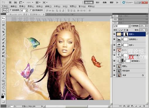 Photoshop CS5中的色调功能使用技巧