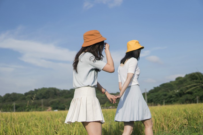 攝影教程，閨蜜照雙人攝影教程